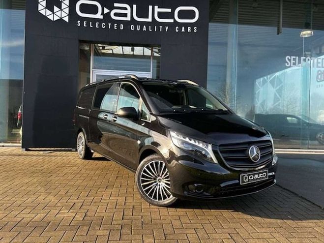 Mercedes Vito 116d Aut Dubbel Cabine - LED - Carplay - Noir Obsidiaanzwart de 