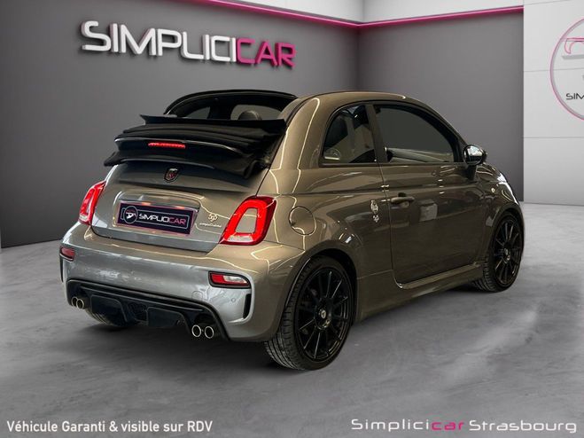 Abarth 595 595C E6D TEMP 1.4 Turbo 16V T-Jet 180 ch Gris de 2019