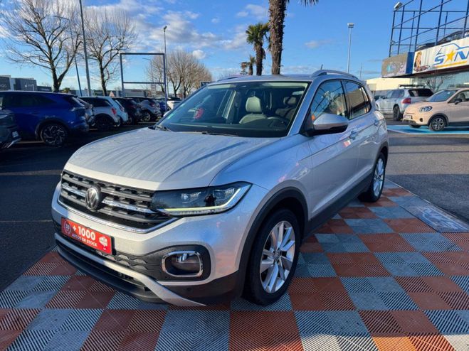 Volkswagen T Cross 1.0 115 DSG7 CARAT GPS Gris Clair de 2019