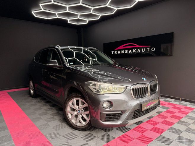 BMW X1 F48 sDrive 18d 150 ch Sport / SUIVIE / P Gris de 2017