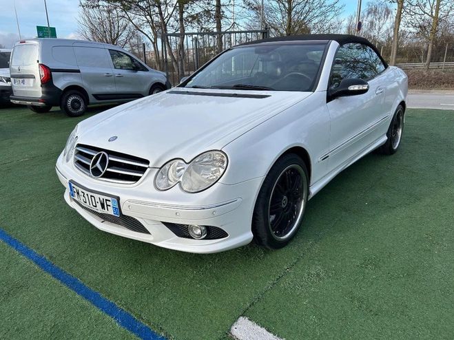 Mercedes Classe CLK Classe CABRIOLET 200 KOMPRESSOR 185ch AV Blanc de 2008
