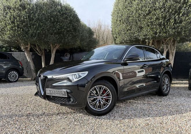 Alfa romeo Stelvio 2.2 DIESEL 180CH SUPER Q4 AT8 Noir de 2018
