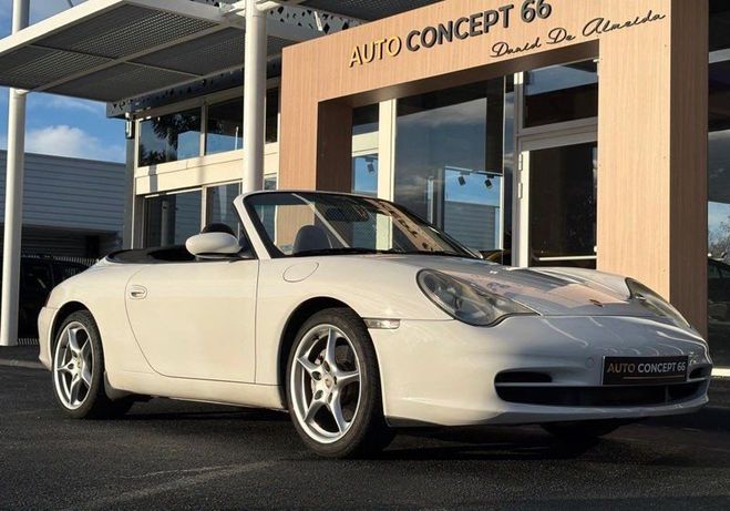 Porsche 911 type 996 carrera 4 cabriolet 3.6 flat 6  Blanc de 2002