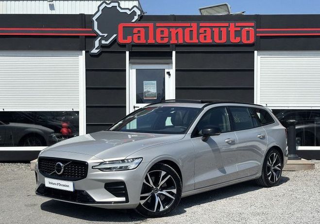 Volvo V60 B4 197CH PLUS STYLE DARK GEARTRONIC 8 Gris de 2023