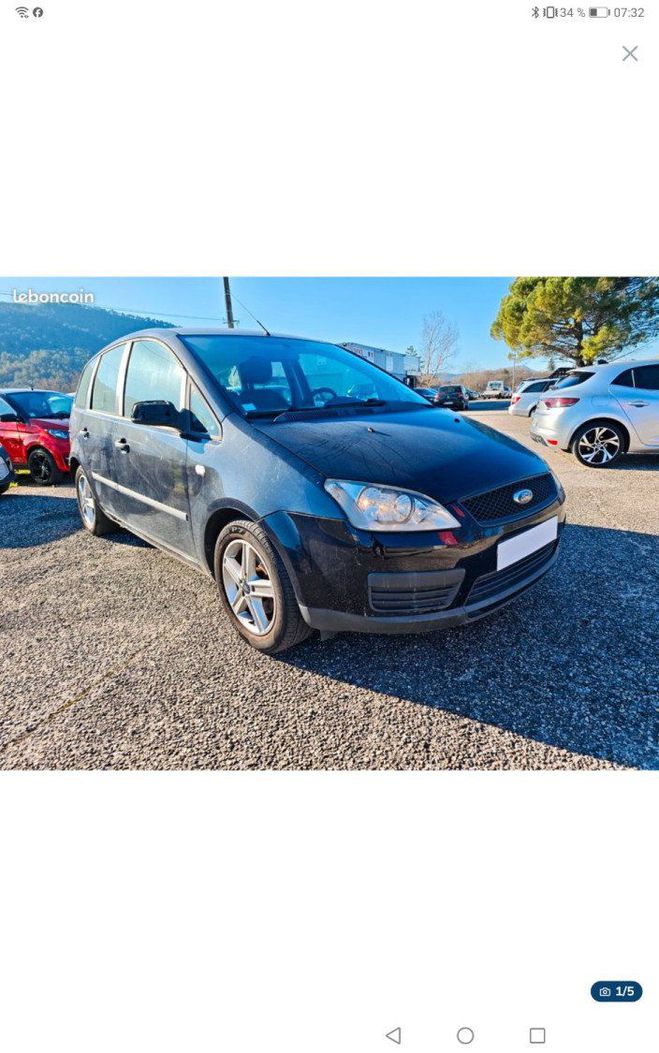 Ford C Max 1.6i Bleu de 2009