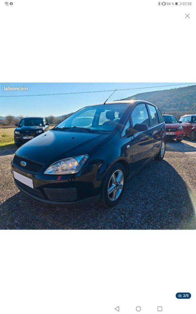 Ford C Max 1.6i Bleu de 2009