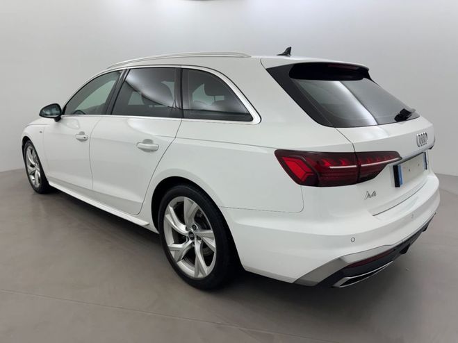 Audi A4 AVANT 40 TDI 204 Pack S line S tronic 7 Blanc de 2021