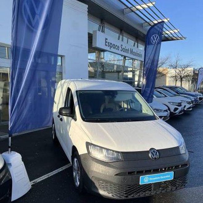 Volkswagen Caddy CARGO 2.0 TDI 102 BVM6 BUSINESS Blanc Candy de 2025