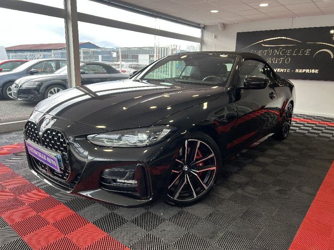 BMW Serie 4 CABRIOLET G23 Cab 420i 184 ch BVA8 M Spo Noir de 2023