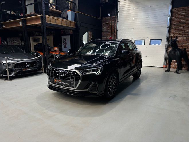Audi Q3 35 TDI 150 ch S tronic 7 S line TVA RECU Noir de 2019