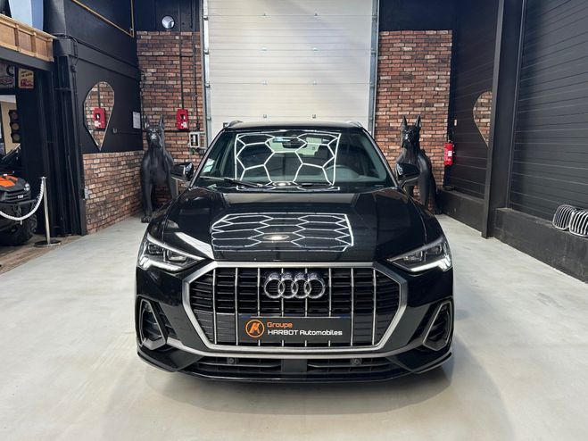 Audi Q3 35 TDI 150 ch S tronic 7 S line TVA RECU Noir de 2019