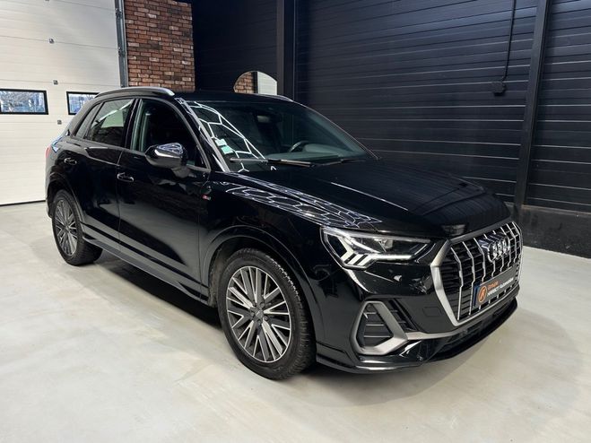 Audi Q3 35 TDI 150 ch S tronic 7 S line TVA RECU Noir de 2019