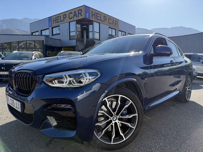 BMW X4 (G02) XDRIVE20D 190CH M SPORT EURO6D-T 1 Bleu F de 2019