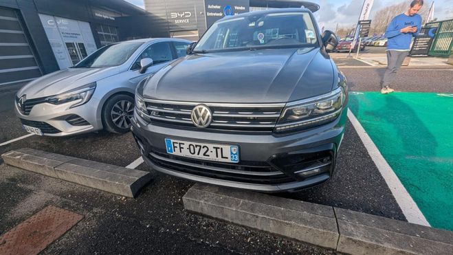 Volkswagen Tiguan 2.0 TDI 150CH CARAT EXCLUSIVE DSG7 EURO6 Gris F de 2019