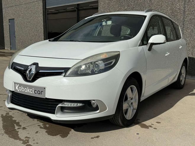 Renault Scenic 1.5 dCi 110cv-7 PLACES-CAPTEURS-GARANTIE Blanc de 