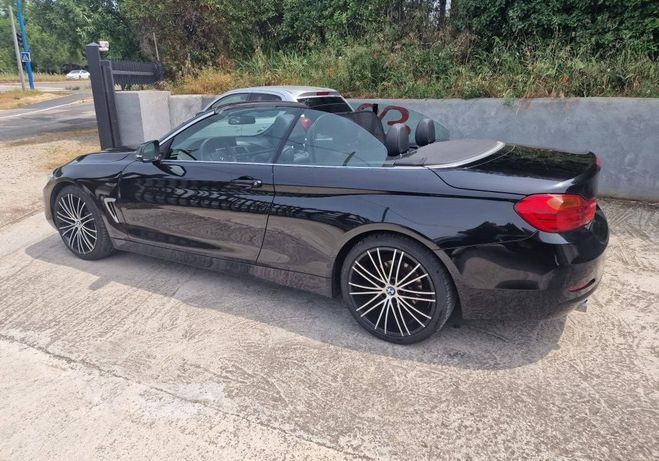 BMW Serie 4 Cabriolet I (F33) 420d 184ch Luxury Noir de 2014