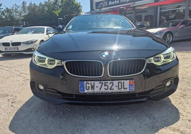 BMW Serie 4 Cabriolet I (F33) 420d 184ch Luxury Noir de 2014