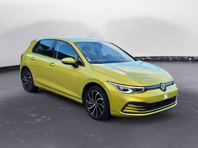 Cliquer pour voir la photo suivante Volkswagen Golf 1.5 eTSI OPF - 150 - DSG 7 VIII Life Lime Jaune de 2021