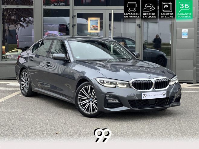 BMW Serie 3 318d M Sport -BVA - affichage tete haute GRIS FONCE de 2020