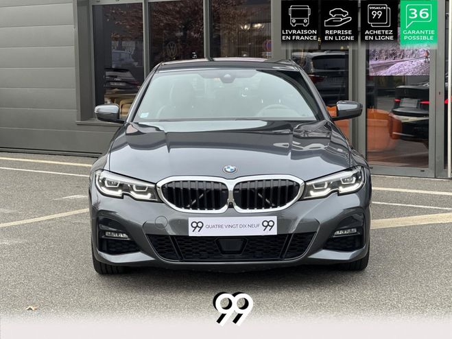 BMW Serie 3 318d M Sport -BVA - affichage tete haute GRIS FONCE de 2020