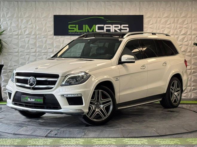 Cliquer pour voir la photo suivante Mercedes Classe GL I (X166) 63 AMG 4 Matic 7G-Tronic Speeds BLANC de 2015