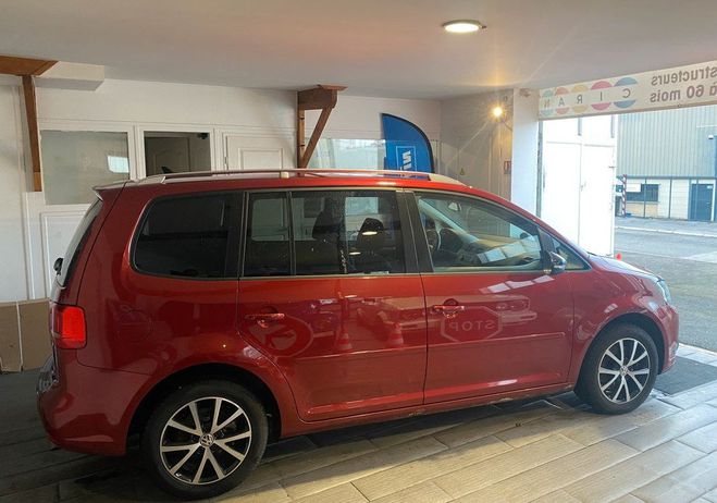 Volkswagen Touran II 2.0 TDI 140 Confortline BVM6 5 Portes Rouge de 2011