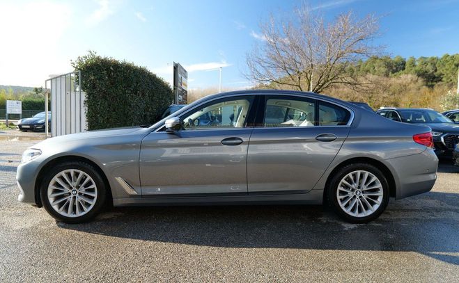 BMW Serie 5 (g30) 520da 190ch luxury Gris de 2019