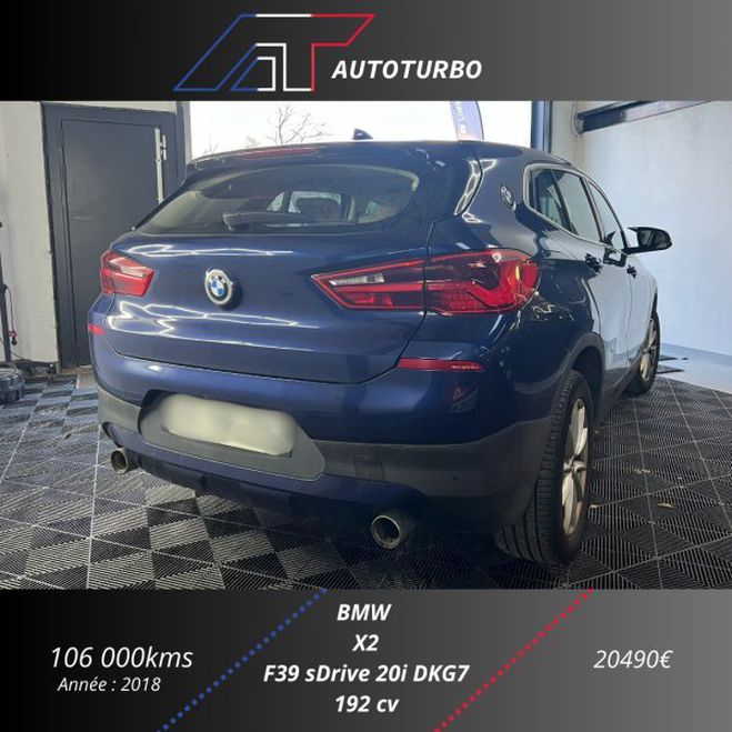 BMW X2 (F39) SDRIVE20IA 192CH BUSINESS DESIGN D Bleu F de 2018