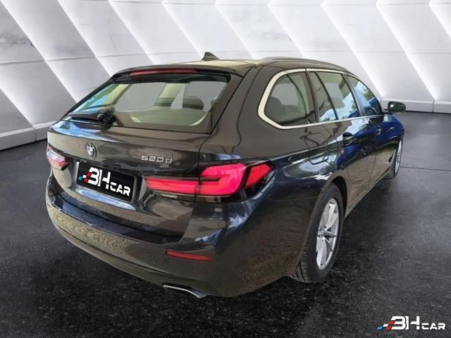BMW Serie 5 G31 TOURING 520D 190 CH BVA8 CAM�RA 2022 Noir de 2022