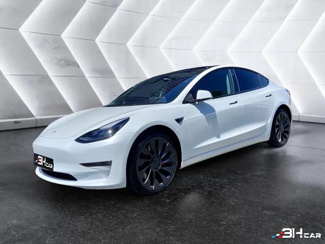 Tesla Model 3 Model-3 Performance AWD Dual Motor 513 C Blanc de 2022