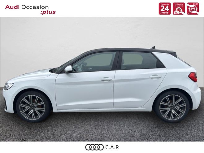 Audi A1 Sportback 30 TFSI 110 ch S tronic 7 Adva Blanc de 2022