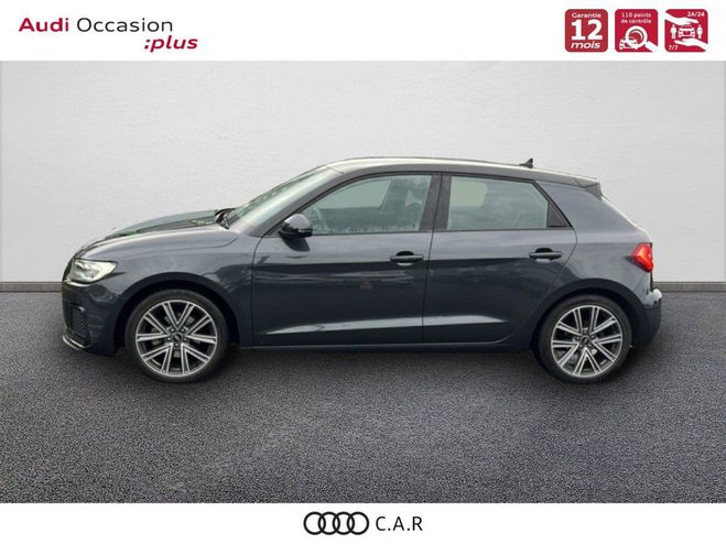 Audi A1 Sportback 30 TFSI 110 ch S tronic 7 Adva Gris de 2022