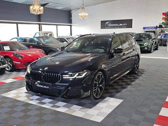 BMW Serie 5 Touring (G31) 530d xDrive 286 M Sport LC Bleu F de 2021