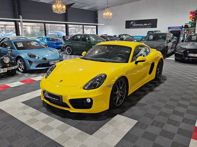 Porsche Cayman II (981) 3.4 325ch S PDK Jaune de 2013