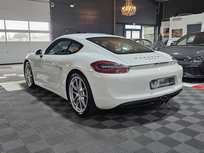 Porsche Cayman II (981) 3.4 325ch S PDK BLANC de 2013
