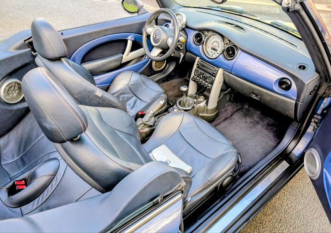 Mini Cooper cabriolet Bleu de 2006