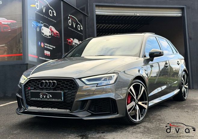 Audi RS3 8V2 2.5 TFSI 400 ch DAZA Fran�aise Gris de 2017