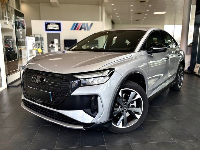 Audi Q4 E-Tron Sportback 40 204 ch 82 kWh S line Gris de 2023