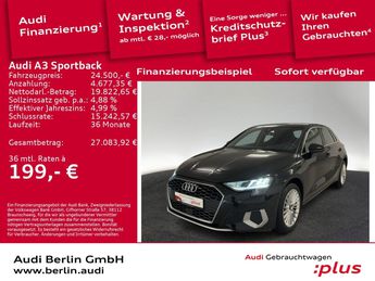  Voir d&eacute;tails -Audi A3 Sportback Advanced 30 TFSI 6-G. LED NAVI &agrave; Leimbach (68)