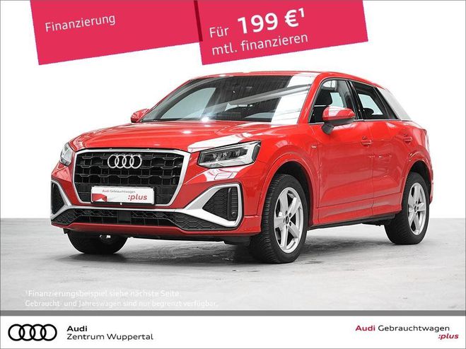 Audi Q2 35 TFSI S-LINE KAMERA KEYLESS DAB SHZ LE Rouge M�tallique de 