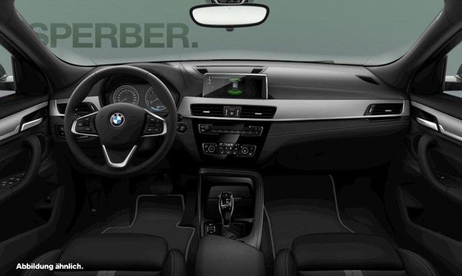 BMW X2 sDrive20i Navigation*Tempomat*DAB*Sitzhe Noir de 
