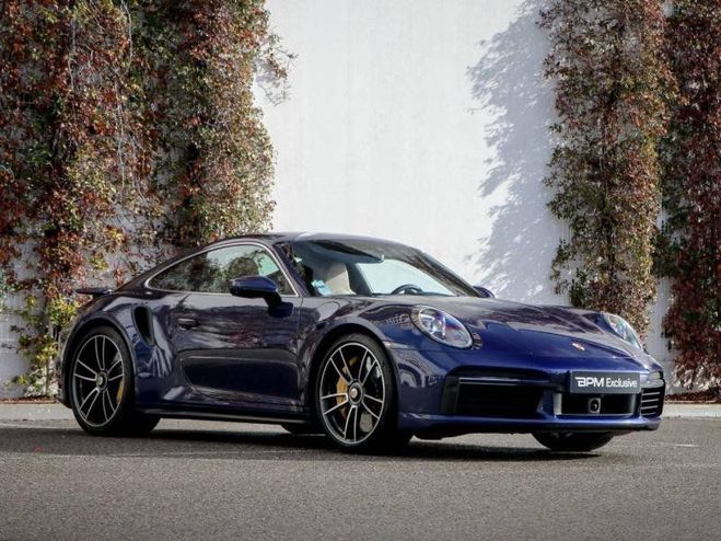 Porsche 911 Coupe 3.7 650ch Turbo S PDK Bleu Gentiane M�tallis� de 2020