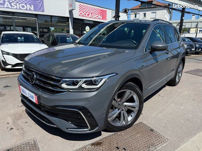 Volkswagen Tiguan 1.4 ehybrid 245ch R-Line DSG Gris de 2021