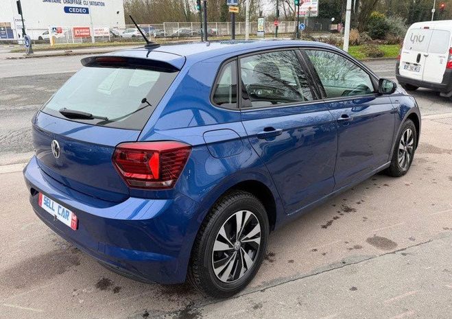 Volkswagen Polo 1.6 tdi 95 Lounge Business 1 �re Main Bleu de 2019