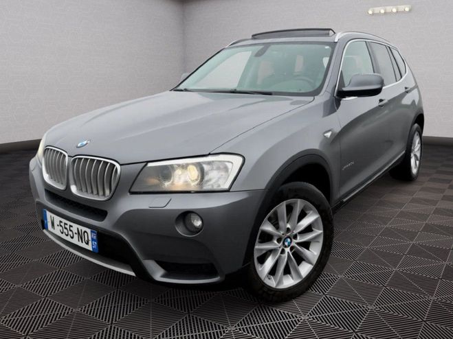 BMW X3 xDrive 30 d Confort Steptronic 258 ch BV Gris de 2011