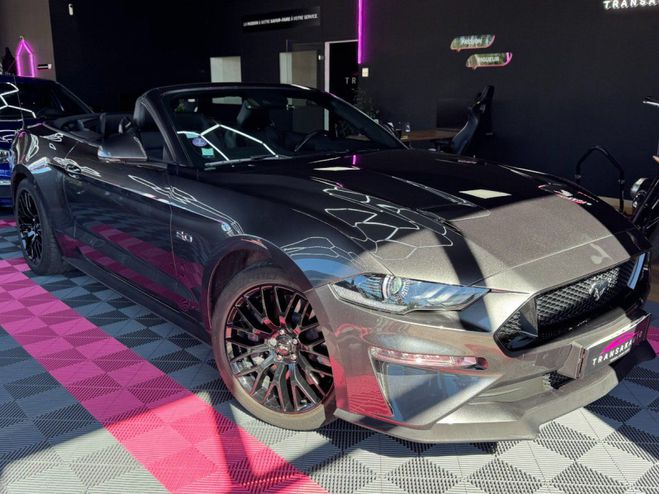 Ford Mustang CONVERTIBLE V8 450 ch 5.0 GT ~ Cam�ra de Gris de 2018