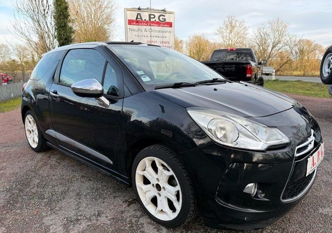 Citroen DS3 THP 165cv So-Chic , Moteur � cha�ne Noir de 2011