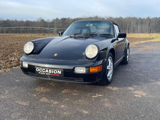Porsche 911 Cabriolet Carrera 2 Tiptronic Noir de 1991
