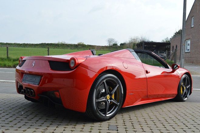 Ferrari 458 Spider 4.5i V8 570ch Rosso Corsa - Lift  rosso corsa de 2013
