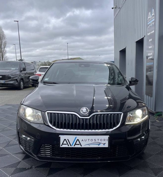 Skoda Octavia III 2.0 TSI 220ch RS DSG6 NOIR de 2015